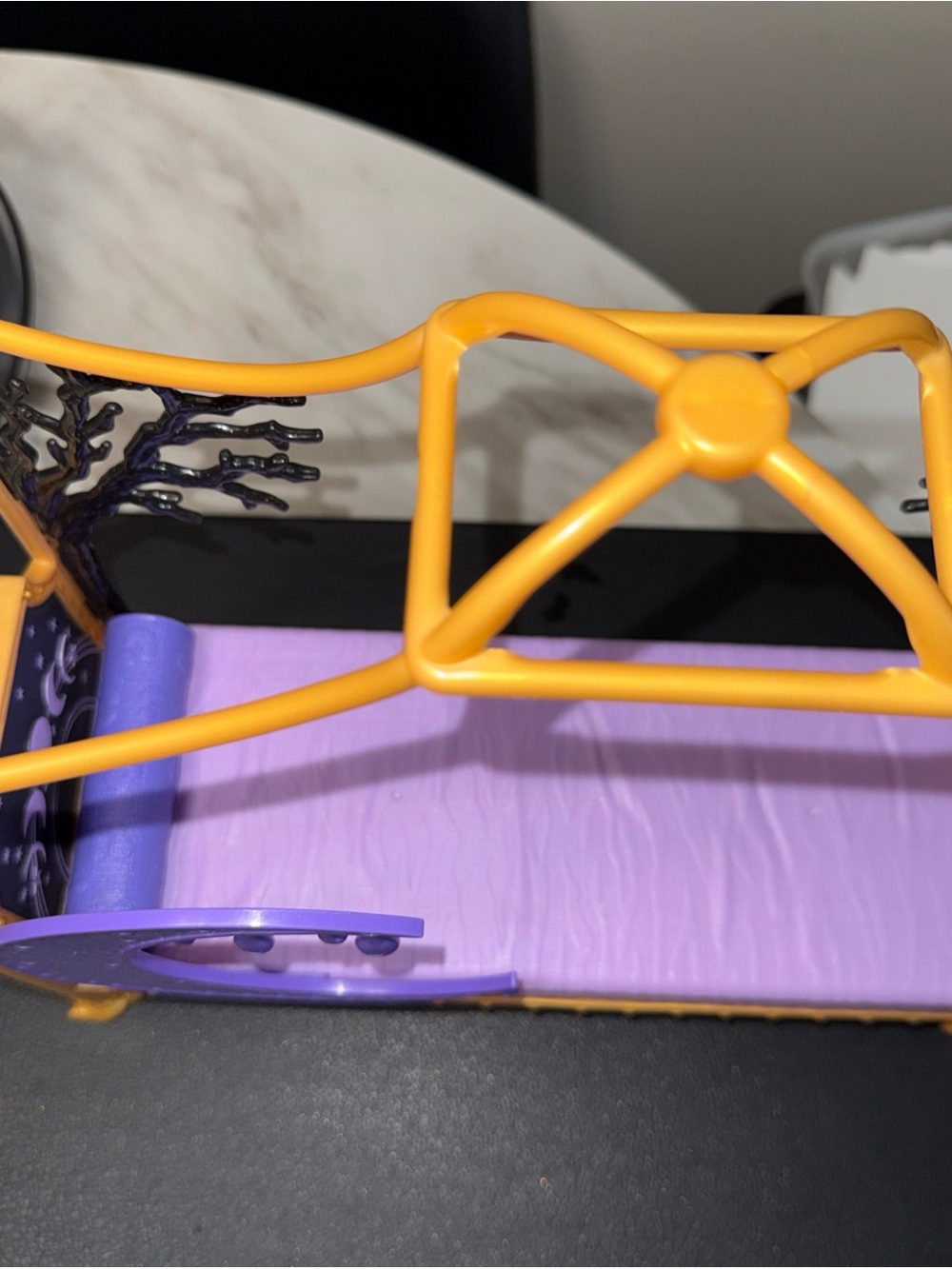 Monster High purple black bed - Picture 3 of 5